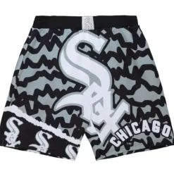 Men Mitchell & Ness Shorts-Jumbotron 2.0 Sublimated Shorts Chicago White Sox
