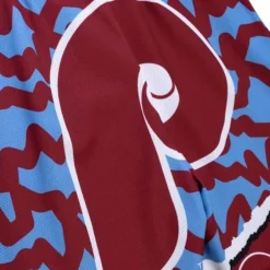 Men Mitchell & Ness Shorts-Jumbotron 2.0 Sublimated Shorts Philadelphia Phillies