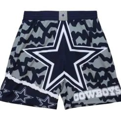 Men Mitchell & Ness Shorts-Jumbotron 2.0 Sublimated Shorts Dallas Cowboys
