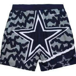 Men Mitchell & Ness Shorts-Jumbotron 2.0 Sublimated Shorts Dallas Cowboys