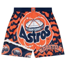 Men Mitchell & Ness Shorts-Jumbotron 2.0 Sublimated Shorts Houston Astros