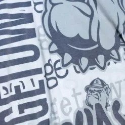 Men Mitchell & Ness T-Shirts & Tops-Jumbotron 2.0 Sublimated Ss Tee Georgetown University