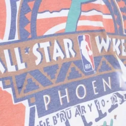 Men Mitchell & Ness T-Shirts & Tops-Jumbotron 2.0 Sublimated S/S Tee All Star 1995-96