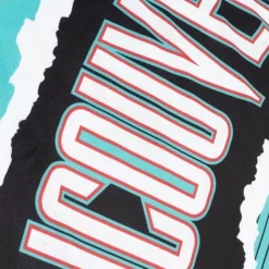 Men Mitchell & Ness T-Shirts & Tops-Jumbotron 2.0 Sublimated Tank Vancouver Grizzlies