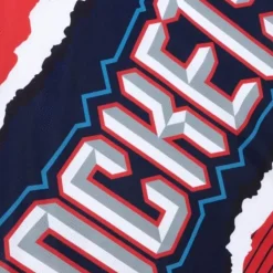 Men Mitchell & Ness T-Shirts & Tops-Jumbotron 2.0 Sublimated Tank Houston Rockets