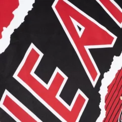 Men Mitchell & Ness T-Shirts & Tops-Jumbotron 2.0 Sublimated Tank Miami Heat