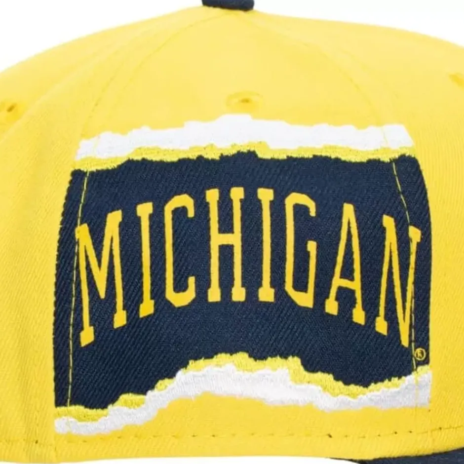 Mitchell & Ness Snapback-Jumbotron Snapback University Of Michigan