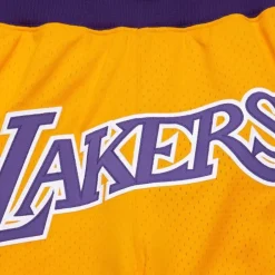 Men Mitchell & Ness Shorts-Just Don 7 Inch Shorts Los Angeles Lakers