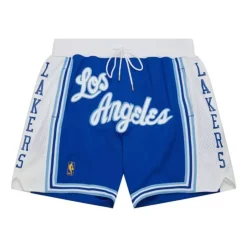 Mitchell & Ness Just Don-Just Don Blue 7 Inch Shorts Los Angeles Lakers