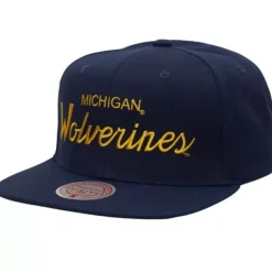 Mitchell & Ness Snapback-Just Don Draft Snapback University Of Michigan