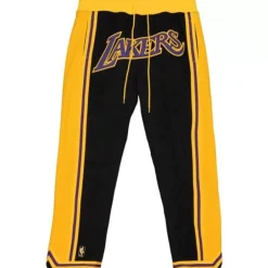 Men Mitchell & Ness Pants-Just Don Hardwood Classics Pant Los Angeles Lakers