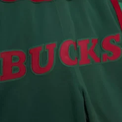 Men Mitchell & Ness Pants-Just Don Hardwood Classics Pant Milwaukee Bucks