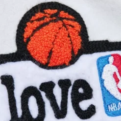 Men Mitchell & Ness Jackets & Outerwear-Just Don I Love This Game Wool Jacket Branded