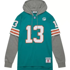 Mitchell & Ness Nfl Legacy-Just Don Legacy Hoodie Jersey Miami Dolphins Dan Marino