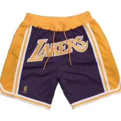 Mitchell & Ness Just Don-Just Don Shorts Los Angeles Lakers Road 1996