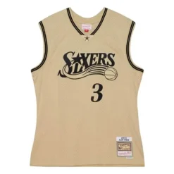 Mitchell & Ness Nba Swingman-Khaki Black Swingman Allen Iverson Philadelphia 76Ers 2000-01 Jersey