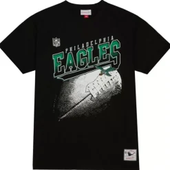 Men Mitchell & Ness T-Shirts & Tops-Kick Off Tee Philadelphia Eagles