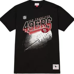 Men Mitchell & Ness T-Shirts & Tops-Kick Off Tee San Francisco 49Ers