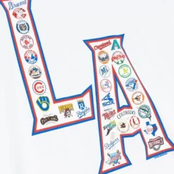 Men Mitchell & Ness T-Shirts & Tops-La All Over Print Tee