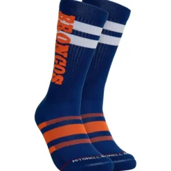 Woman Mitchell & Ness Accessories-Lateral Crew Socks Denver Broncos