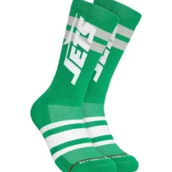 Woman Mitchell & Ness Accessories-Lateral Crew Socks New York Jets