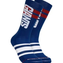 Woman Mitchell & Ness Accessories-Lateral Crew Socks New York Giants