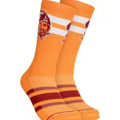 Woman Mitchell & Ness Accessories-Lateral Crew Socks Tampa Bay Buccaneers