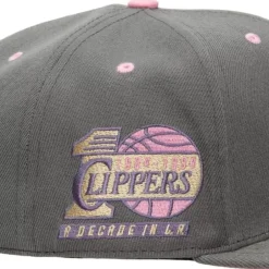 Mitchell & Ness Fitted-Lavender Dreams Fitted Hwc Los Angeles Clippers
