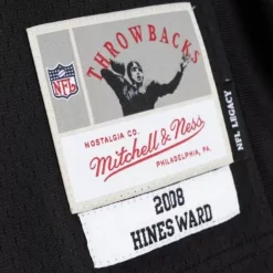 Mitchell & Ness Nfl Legacy-Legacy Hines Ward Pittsburgh Steelers Alternate 2008 Jersey