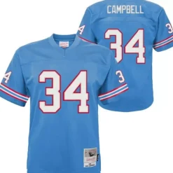 Youth Mitchell & Ness Big Kids-Legacy Jersey Houston Oilers 1980 Earl Campbell