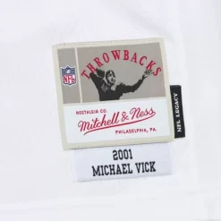 Mitchell & Ness Nfl Legacy-Legacy Michael Vick Atlanta Falcons White 2001 Jersey