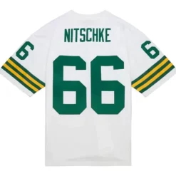 Mitchell & Ness Nfl Legacy-Legacy Ray Nitschke Green Bay Packers White 1966 Jersey