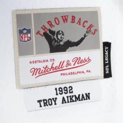 Mitchell & Ness Nfl Legacy-Legacy Troy Aikman Dallas Cowboys 1992 Jersey