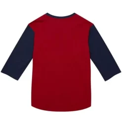 Men Mitchell & Ness T-Shirts & Tops-Legendary Slub Henley Boston Red Sox