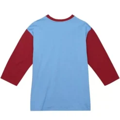 Men Mitchell & Ness T-Shirts & Tops-Legendary Slub Henley Philadelphia Phillies