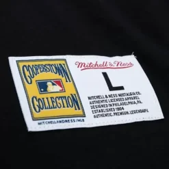 Men Mitchell & Ness T-Shirts & Tops-Legendary Slub Henley Pittsburgh Pirates