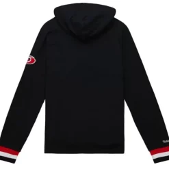 Men Mitchell & Ness Hoodies & Sweatshirts-Legendary Slub Long Sleeve Hoodie Carolina Hurricanes
