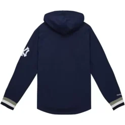 Men Mitchell & Ness T-Shirts & Tops-Legendary Slub Long Sleeve Hoodie New York Yankees