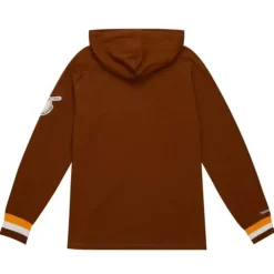 Men Mitchell & Ness T-Shirts & Tops-Legendary Slub Long Sleeve Hoodie San Diego Padres