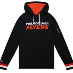 Men Mitchell & Ness Hoodies & Sweatshirts-Legendary Slub Long Sleeve Hoodie Philadelphia Flyers