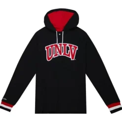 Men Mitchell & Ness T-Shirts & Tops-Legendary Slub Long Sleeve Hoodie Unlv