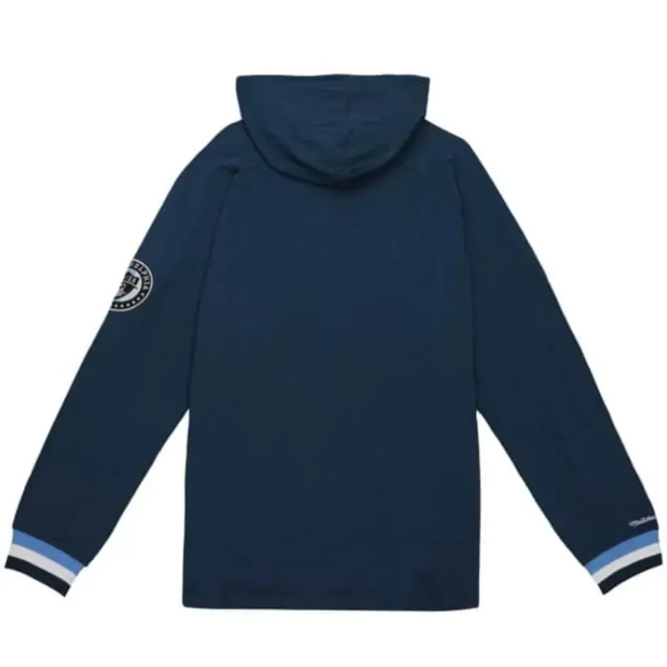 Men Mitchell & Ness T-Shirts & Tops-Legendary Slub Long Sleeve Hoodie Philadelphia Union