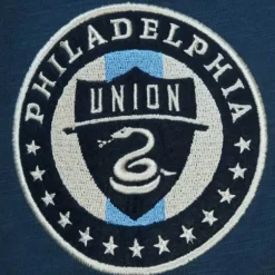 Men Mitchell & Ness T-Shirts & Tops-Legendary Slub Long Sleeve Hoodie Philadelphia Union