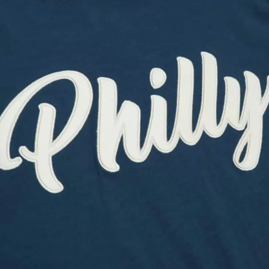Men Mitchell & Ness T-Shirts & Tops-Legendary Slub Long Sleeve Hoodie Philadelphia Union