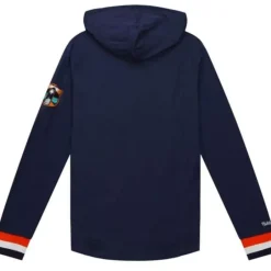 Men Mitchell & Ness Hoodies & Sweatshirts-Legendary Slub Long Sleeve Hoodie New York Islanders