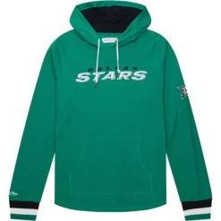 Men Mitchell & Ness Hoodies & Sweatshirts-Legendary Slub Long Sleeve Hoodie Dallas Stars