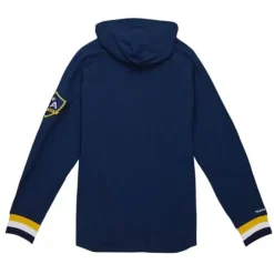 Men Mitchell & Ness T-Shirts & Tops-Legendary Slub Long Sleeve Hoodie Los Angeles Galaxy