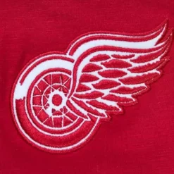 Men Mitchell & Ness Hoodies & Sweatshirts-Legendary Slub Long Sleeve Hoodie Detroit Red Wings