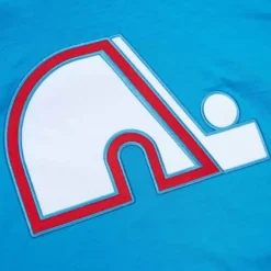 Men Mitchell & Ness Hoodies & Sweatshirts-Legendary Slub Long Sleeve Hoodie Quebec Nordiques