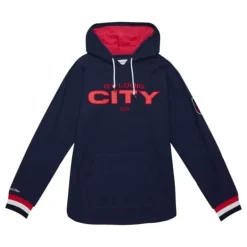 Men Mitchell & Ness T-Shirts & Tops-Legendary Slub Long Sleeve Hoodie St. Louis City Sc
